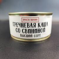 Гречневая каша со свининой высший сорт 72 шт