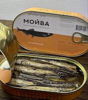 Мойва копченая "Рыбное меню" 175 гр *24  шт ИС