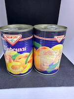 Персики половинки "Delcoff" ж/б 850 г. *12 шт ИС