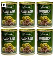 Оливки с анчоусом "Барко " 280 гр*12 шт ИС