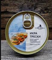 Икра трески "Норд Пилигрим", 160 гр.*24 шт.ИС