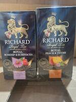 Чай пакетированный RICHARD 25пак/12шт короб  без выбора  06,27